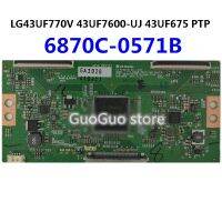 PTPบอร์ดตรรกะ ชิ้นTCONคณะกรรมการ LG43UF770V T-CON 1 43UF675 43UF7600-UJ 6870C-0571B