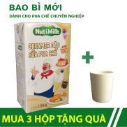 Creamer đặc có đường Nuti Hộp 1,284 kg - Thương Hiệu NUTIFOOD