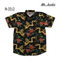 เสื้อเชิ๊ต ฮาวาย  **ส่งฟรี** ลายเต็มหน้าหลัง Mr.Junko แท้ ไม่ต้องรีด?? ถ่ายจากเสื้อจริง ??ผ้านุ่มใส่สบาย