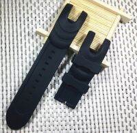 2023❄ 26mm Silicone Watch Strap Alternative Black INVICTA Anatomic Subaqua Series Fork