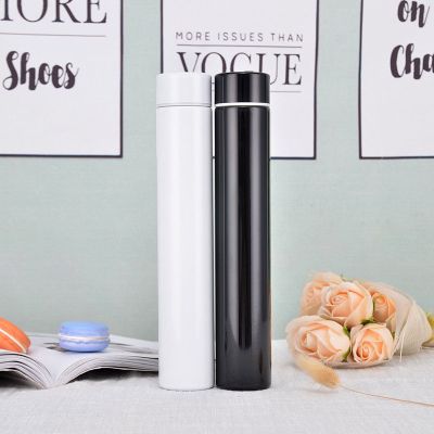Thermos Cup Water Bottle Thermos Coffee Mug Slim Design Insulated Stainless Steel Thermal Bottles 280ML Vacuum FlasksTH