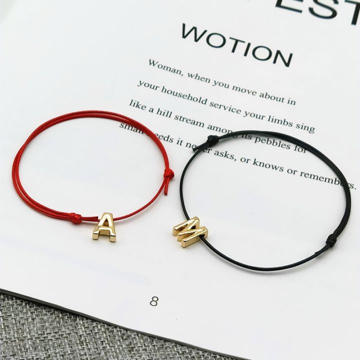name-initial-letter-anklets-for-women-golen-color-adjustable-lucky-rope-ankle-bracelet-foot-jewelry-accessory-wholesale