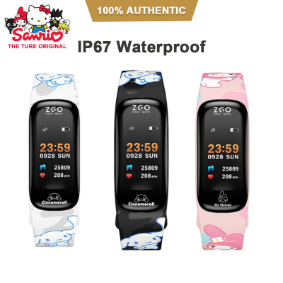 100% Authentic Sanrio Melody Smart Watch Sports Cinnamoroll Kids Watches Blood Oxygen IP67 Waterproof Smartwatch 6931