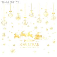 ✔☍ Christmas Decorative Snowflake Stickers Electrostatic Stickers for Elderly Sled Shop Household Glass Window Stickers Reusable