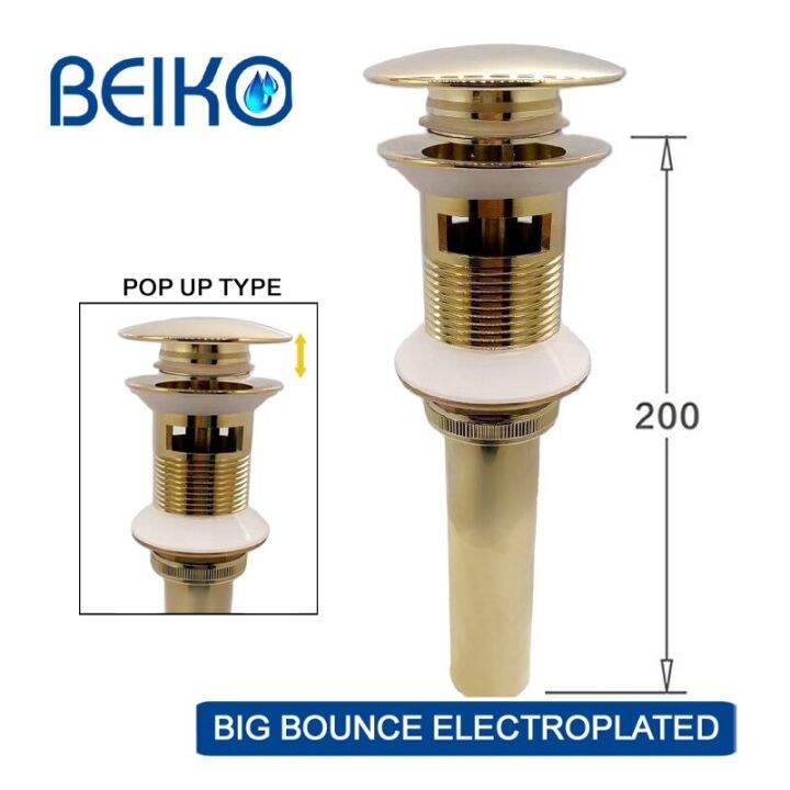 Basin Pop Up Drain Filter Modern For Bathroom Sink Accessory Faucet