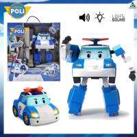 Robocar Poli Sound &amp; Light Transforming Poli ของเล่นโรโบคาร์โพลี หุ่นยนต์แปลงร่างมีเสียงและไฟ รหัสSVR83389