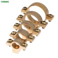 ☈ M10 Fit 15mm 22mm 28mm 35mm 40mm OD Tube Brass Pipe Clamp Bracket Support Hanger Fixed Plumbing Water Wholesale