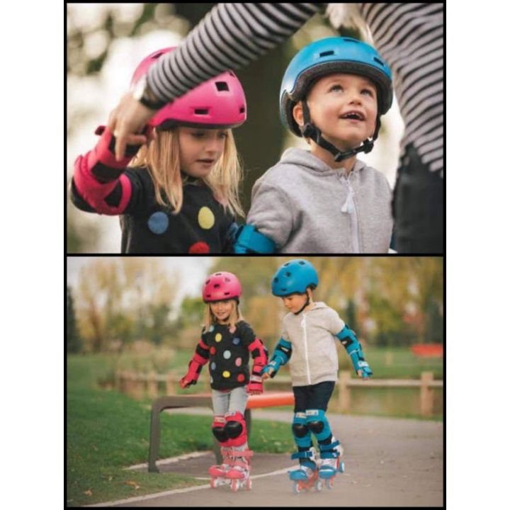 ถูกที่สุด-หมวกกันน๊อค-หมวกสเก็ตบอร์ด-หมวกจักรยาน-กันกระแทก-สำหรับเด็ก-helmet-oxelo