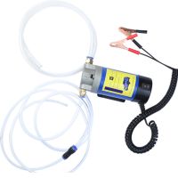 Electric Scavenge Suction Transfer Change Pump Oil Transfer Pump 1-4L/Min Motor Oil-Diesel Extractor Pump for Cars 12V