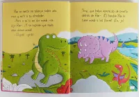 ราคาปกอ่อนIndentationข้อบกพร่องสเปนCuentos De Dinosauriosไดโนเสาร์หนังสือนิทาน