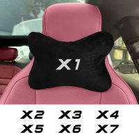 Car Seat Headrest Neck Pillow Auto Interior Accessories For BMW X5 E70 E53 X1 E84 F48 X3 F25 E83 X2 X6 E71 E30 X7 X4 F26 Xdrive