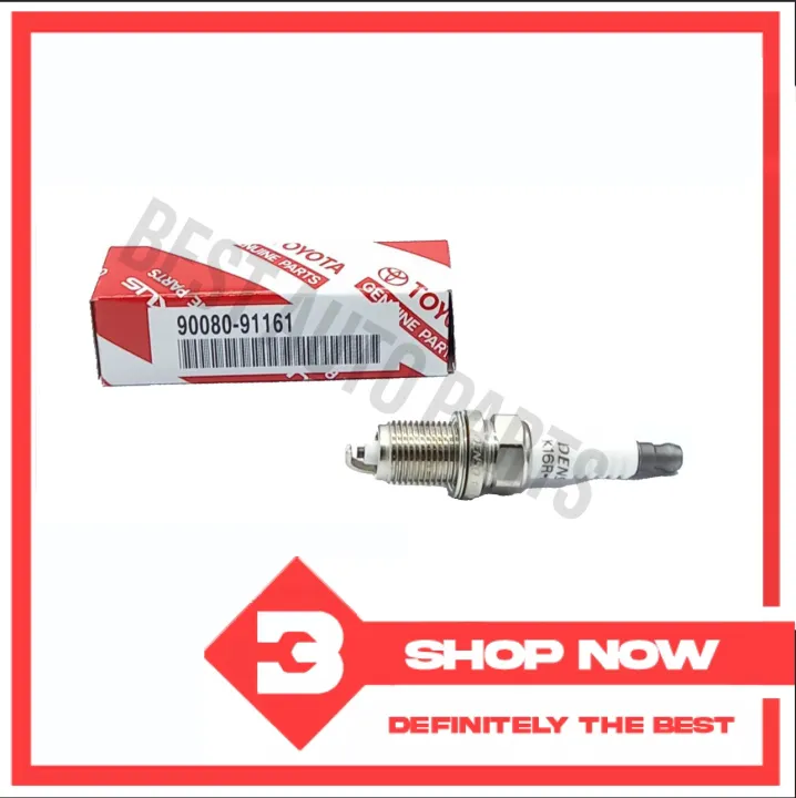 Genuine Toyota Spark Plug 1pc for Vios, Yaris, Rav4, Altis/Corolla K16R