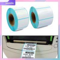 YESMILE 700pcs/Roll ลดกระหน่ำ อุปกรณ์การพิมพ์ แท็กเปล่า กระดาษกาว กันน้ำ สติ๊กเกอร์กันความร้อน ป้ายบรรจุภัณฑ์