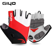 GIYO Bicycle Gloves Half Finger Outdoor Gloves For Men Women Extra Gel Pad Breathable MTB Road Racing Riding Cycling Gloves DH