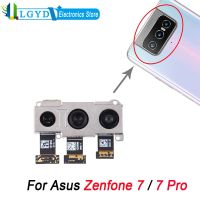 สําหรับ Asus Zenfone 7 ZS670KS กล้องด้านหลังชุดสําหรับ Asus Zenfone 7 Pro ZS671KS กล้องหลังซ่อมชิ้นส่วนทดแทน