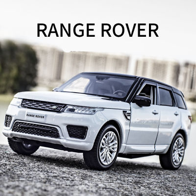 1:32 Range Rover Sports SUV Alloy Car Model Diecasts &amp; Toy Vehicles Metal Car Model Simulation Sound Light Collection Kids Gift