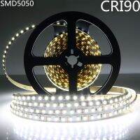 【❉HOT SALE❉】 na07037036036666 1เมตร Sm5050 Dc12v สูง Cri 90led ริ้วสายไฟ10Mm Pcb สีขาวเฟล็กซ์ริบบอนแถบ30 Les/ M ไม่กันน้ำดัชนีสีสูง