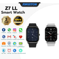 รับประกัน 1 ปี  ZL77 Waterproof Smart watch สมาร์ทวอทช์ การโทรผ่านบลูทูธ การแจ้งเตือนข่าวสาร วัดออกซิเจนในเลือ IP67