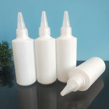 10Pcs 30Ml Plastic Squeezable Tip Applicator Bottle Refillable Dropper  Bottles With Needle Tip Caps For Glue DIY