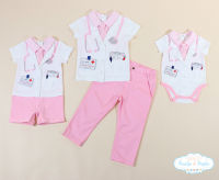 Brooklyn &amp; Brighton - Doctor Tickle Pink ชุดคุณหมอ เด็กผู้หญิง