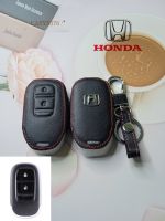 พร้อมส่ง ซองหนังใส่กุญแจรีโมทรถยนต์ New Honda City 2021-2022 / Hrv / BRV 2022 โลโก้ H เงิน