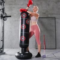 Inflatable ing Bag Training Fitness Pressure Relief Punching Standing Sandbag exercise sports bag