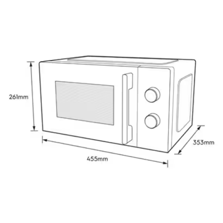 ส่งฟรีทั่วไทย-electrolux-เตาอบไมโครเวฟ-รุ่นemm20k22w-ขนาด-20-ลิตร-รับประกันสินค้า-2-ปี-มีบริการเก็บเงินปลายทาง