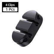 Dụng Cụ Sắp Xếp Cáp Dụng Cụ Cuộn Dây Cáp Usb Kẹp Quản Lý Dây Silicon Linh