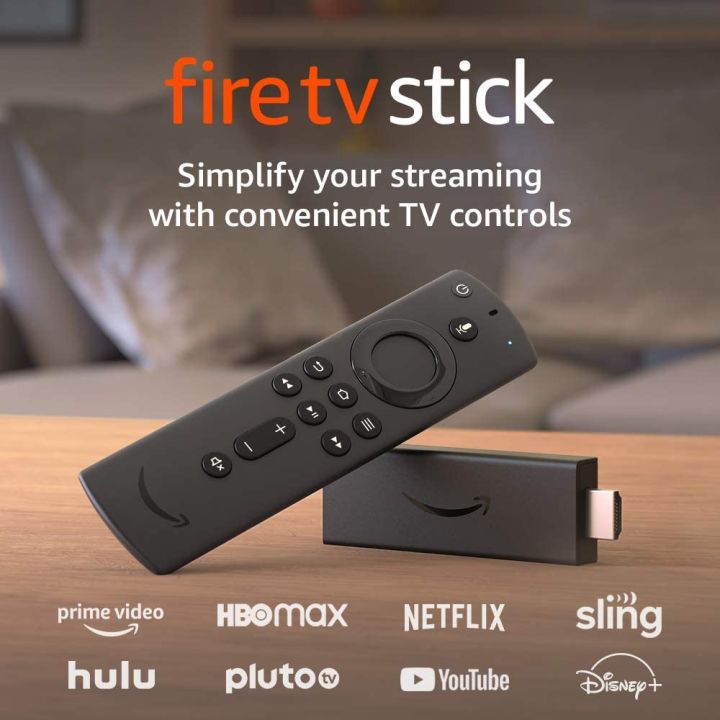 Fire TV Stick with Alexa Voice Remote, Streaming Media