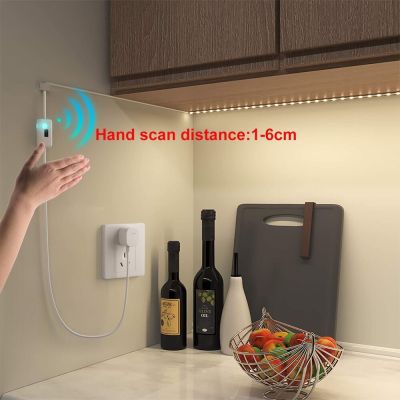 5M DC 5V USB Motion Backlight LED Light Strip Hand Sweep Waving ON OFF Sensor Night Light TV Kitchen Under Cabinet Lamp LED Strip Lighting