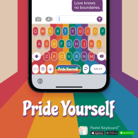 Pride Yourself Keyboard Theme⎮(E-Voucher) for Pastel Keyboard App