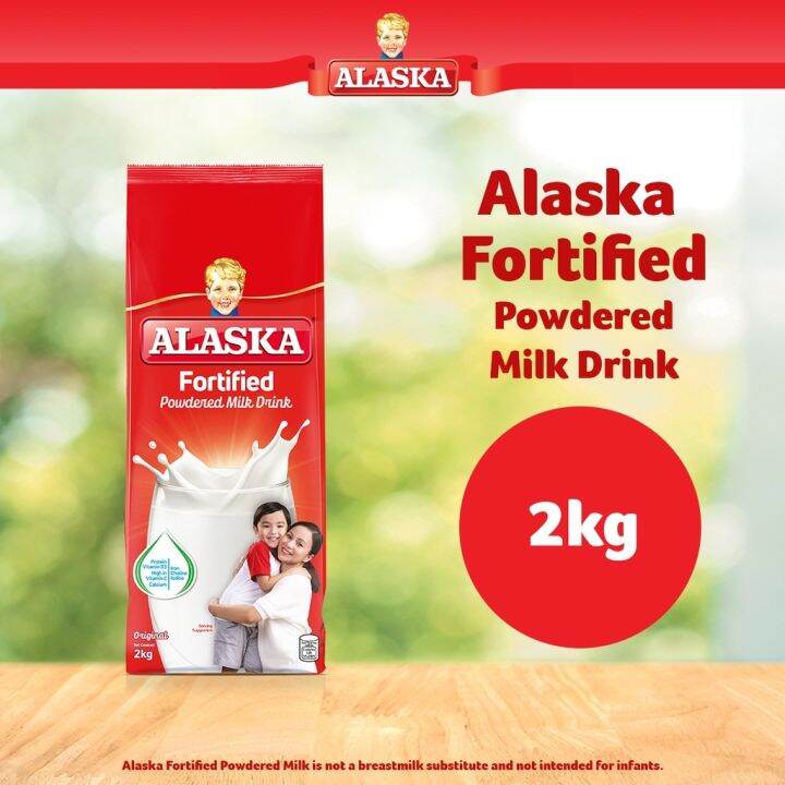 Alaska Fortified Powdered Milk Drink 2kg | Lazada PH