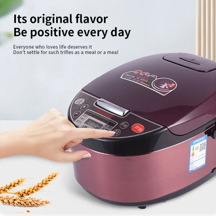 5L Rice Cooker Smart Multifunctional Heat Preservation and Cooking are