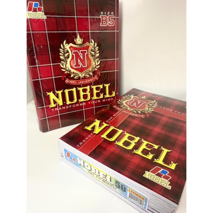 Buku Tulis NOBEL 50 Lembar 1 Pack / 10 Buku (Ukuran B5) | Lazada Indonesia