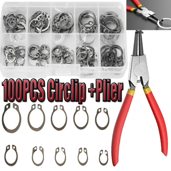 100pcs-304-stainless-steel-m8-m9-m10-m11-m12-m13-m14-m15-m16-m18-jump-ring-circlip-e-clip-split-washers-1pcs-circlip-pliers