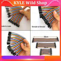 KYLE Wild Shop 10/20/30cm Male to Male Female to Female 40Pin Jumper Wire Connection Line Breadboard Jumper Cable for DIY Kit