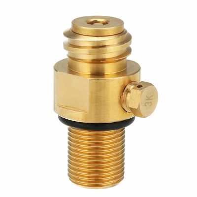 M18X1.5 Refill CO2 Valve Adapter Thread Converter Replacement for