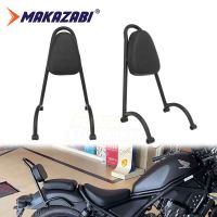 รถจักรยานยนต์ผู้โดยสารด้านหลัง Back Rest Sissy Bar พนักพิงสำหรับ Honda Rebel CMX300 CMX500 CMX 500 300 Sissybar อุปกรณ์เสริม