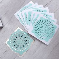 【hot】 10PCS Disposable Hair Catcher Shower Drain Cover Sink Filter Sewer Outfall Strainer Stopper Supplies