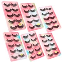 31 Style 5/4/3 Pairs Eyelash Natural 3D Mink False Eyelashes Makeup Fake Eye Lashes Faux Cils Make Up Beauty Tools Wholesale Hot