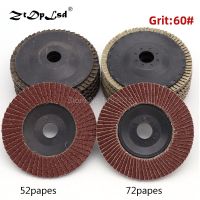 1Pcs 100MM Hole 16MM Flap Disc Wheels Grinding Sanding Discs For Metal Rust Removal Wood Polishing Cast Cleaning Abrasive Tools Cleaning Tools