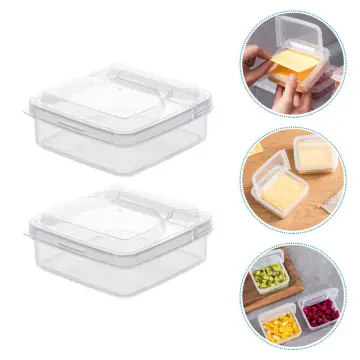 2PCS refrigerator storage containers cold cuts fridge keeper Home Clear  deli