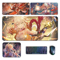 Yoimiya Mouse Pad Genshin Impact Mousepad Genshin Yoimiya 요이미야 Keyboard Padding Computer Pad PC Gaming Accessories Desk Mat