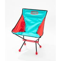 FOLDING CHAIR BOOBY FOOT (TEAL/RED) CHUMS เก้าอี้พกพาน้ำหนักเบาสีสันสดใสแข็งแรงทนทาน