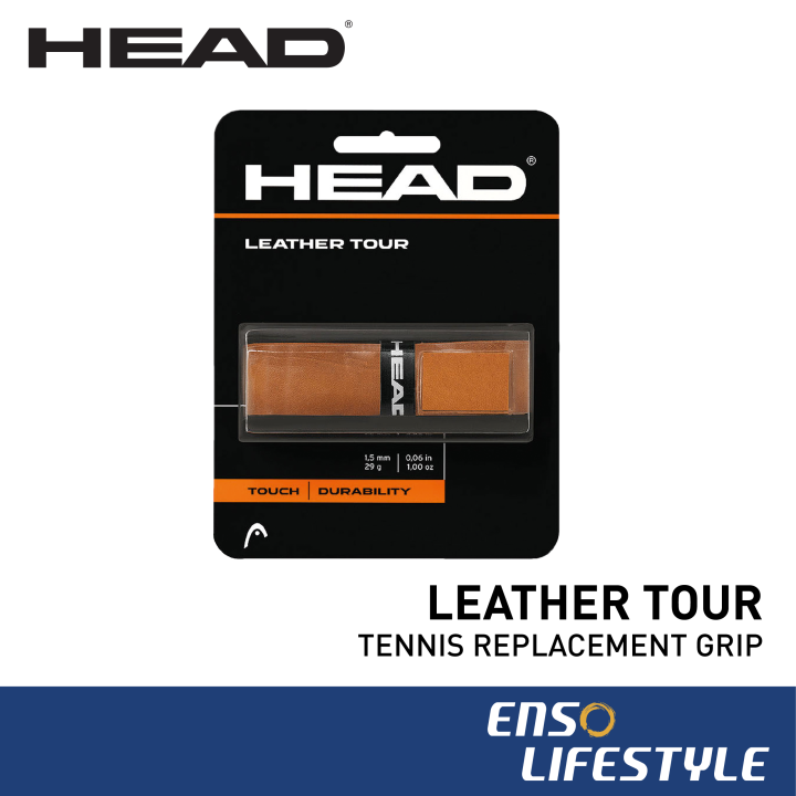 HEAD Tennis Replacement Grip Leather Tour [Enso Lifestyle] Lazada