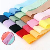 【CW】 10M 20mm Elastic Band Multicolor Fold Over Trim Kids Hair Tie Waist Garment Sewing Accessory