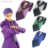 【hot】⊙  JoJos Bizarre Adventure Fantasias Kira Yoshikage Rainha Assassina Pescoço crânio Porta do céu Anime Prop