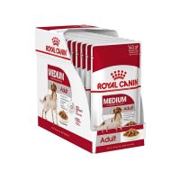 Royal Canin Medium Aging 10+ อาหารเปียกสุนัขแก่ สุนัขสูงวัย พันธุ์กลาง อายุ 10+ ปี 140G.x 10 PCS