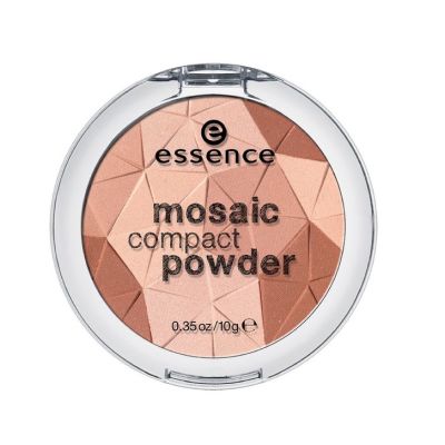 essence แป้งและไฮไลท์ mosaic compact powder เบอร์ 01 (10 g) เอสเซนส์