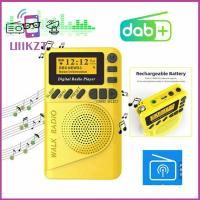 UIIKZT SHOP วงดนตรีวิทยุดิจิตอล III 10ช่อง,เครื่องเล่น MP3 DAB 10ช่องพกพาชาร์จไฟได้วิทยุ FM การเดินป่า